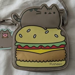 Pusheen hamburger bag